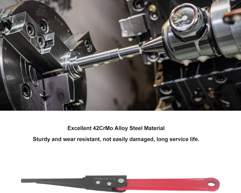 BusoTh Morse Taper Drift Key Tool, Morse Taper Ejector Drift Key, MT1 MT2 MT3 Semi Automatic, Excellent 42CrMo Alloy Steel Material, Multifunctional, Compact and Portable,Wide Application - Image 3